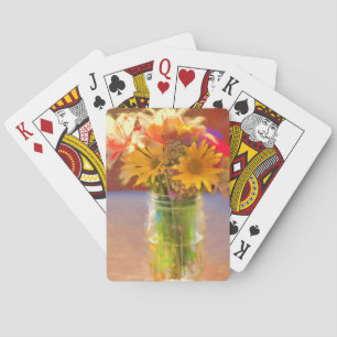 Floral Bicycle® Poker Playing Cards. Cards