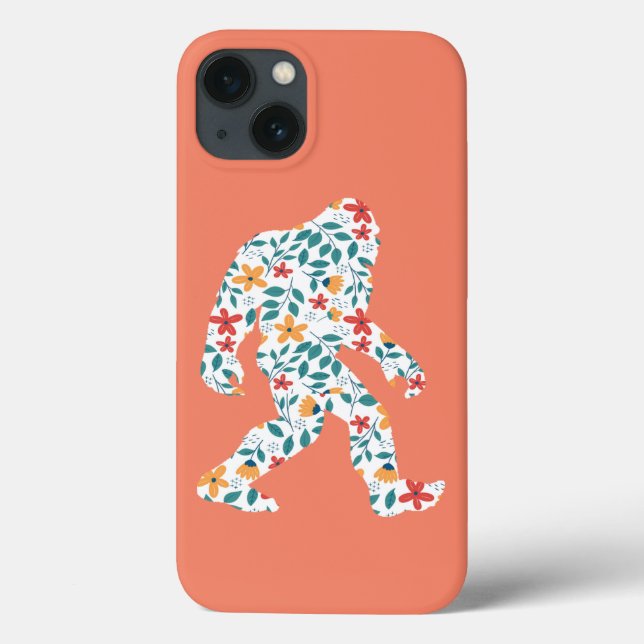 FLORAL BIGFOOT Case-Mate iPhone CASE (Back)