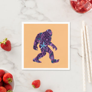 FLORAL BIGFOOT NAPKIN