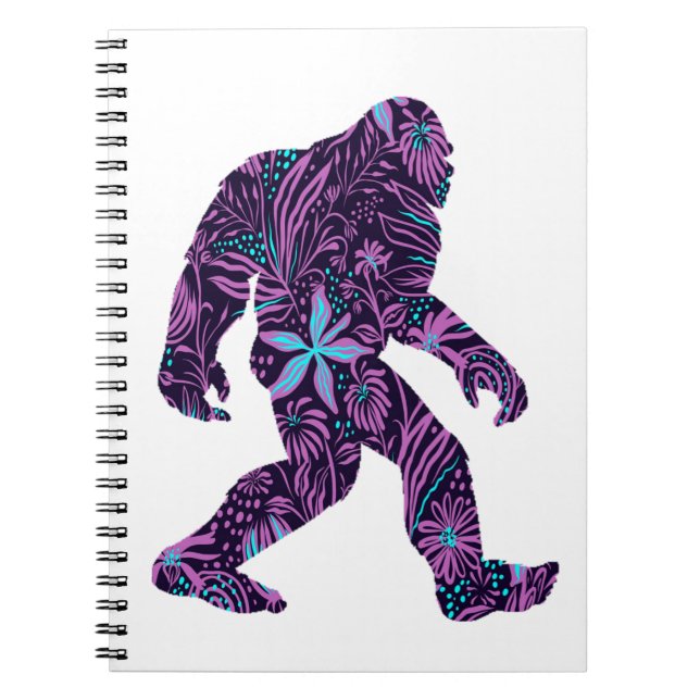 FLORAL BIGFOOT NOTEBOOK (Front)