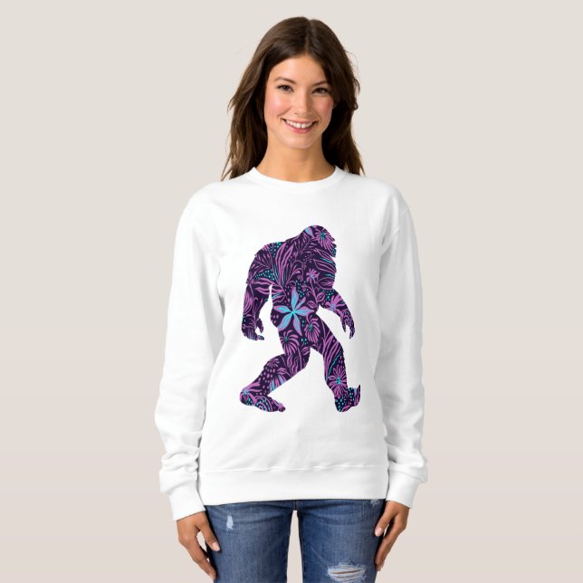 FLORAL BIGFOOT     SWEATSHIRT (Front Full)