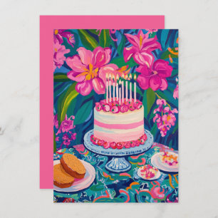 Floral Birthday Card