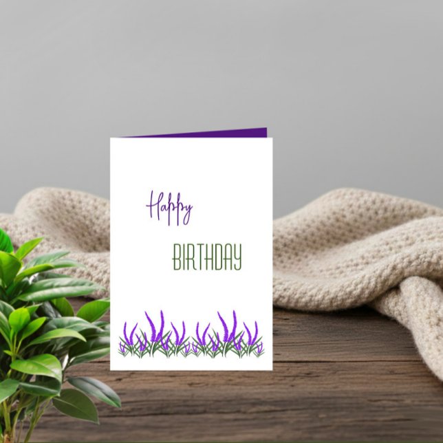 Floral birthday card (Creator Uploaded)