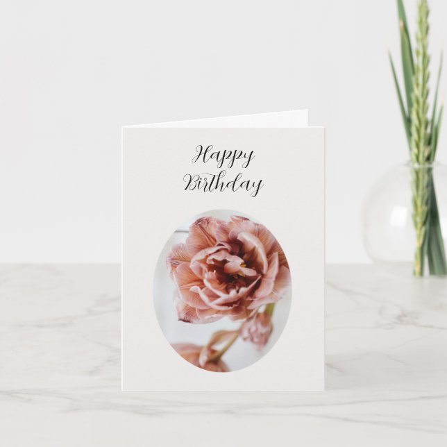 Floral Birthday Card for Her (Front)