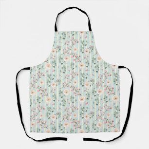 floral birthday christmas gift apron