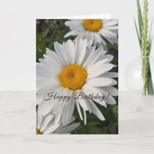 Floral Birthday Greeting Card