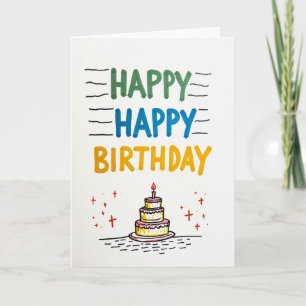 Floral Birthday Wishes Image Card