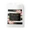 Floral Black White Striped Gold Frame Thank You