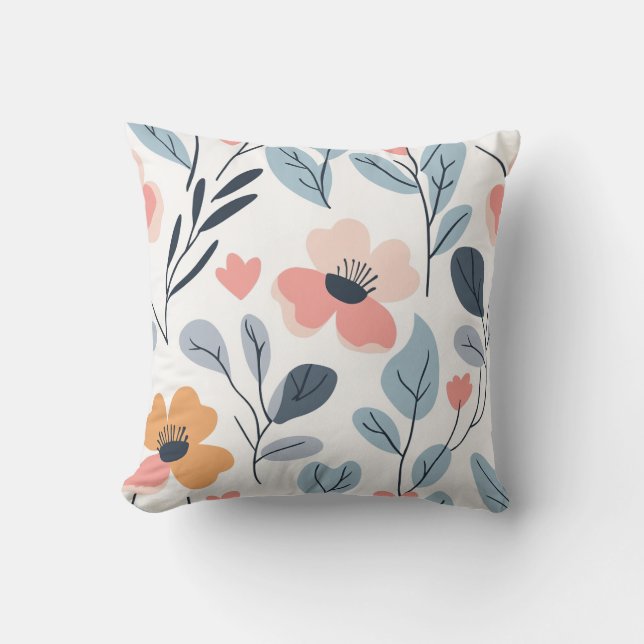 Floral Bliss Cushion (Front)