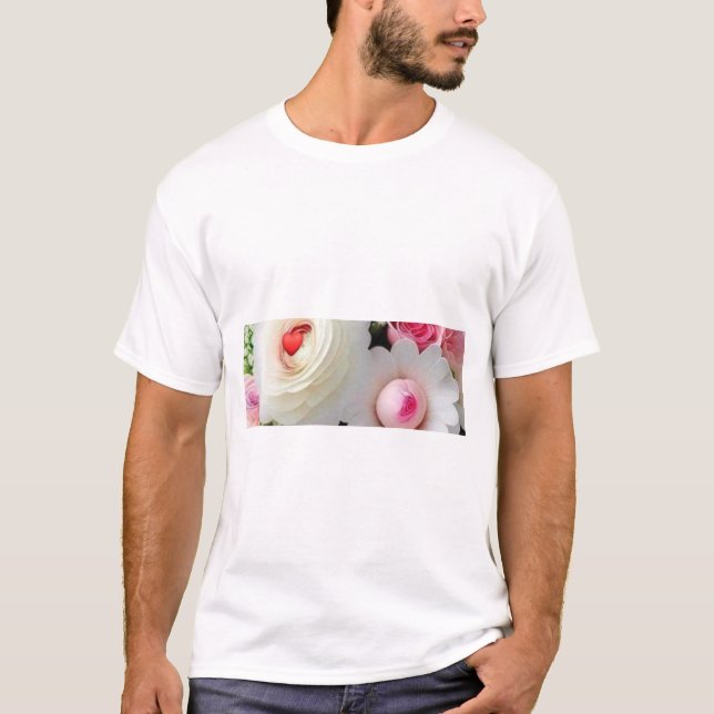 Floral Bliss T shert T-Shirt (Front)