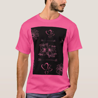 Floral bloom for sombre attitude T-Shirt