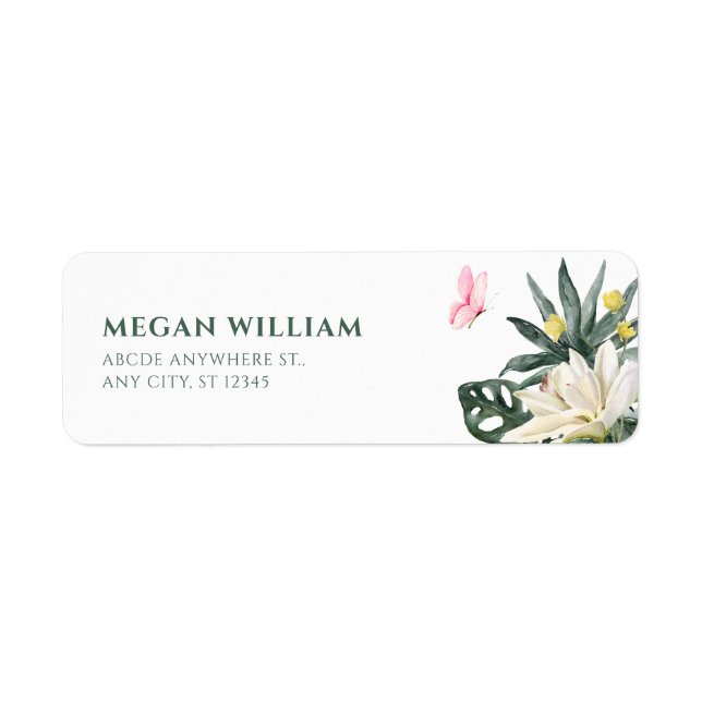 Floral bloom watercolor  (Front)