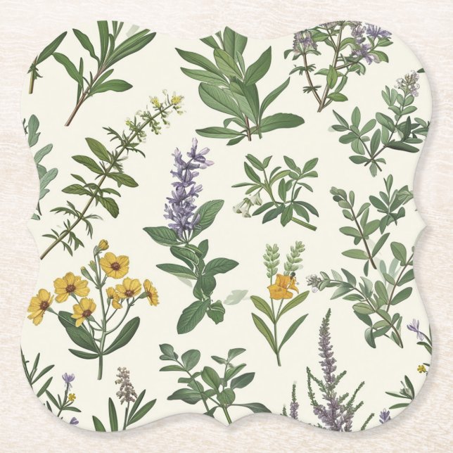 Floral Blossom Coaster (Front)