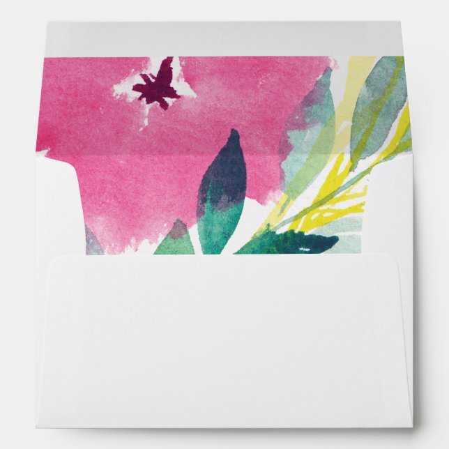 Floral Blossom Envelope (Back (Bottom))