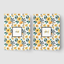 Floral blossom yellow green spring summer flowers
