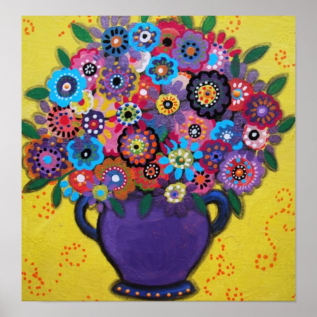 FLORAL BLOSSOMS II POSTERS (Front)