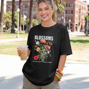 Floral Blossoms Wildflower Botanical T-Shirt