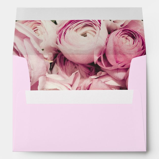Floral Blush Envelope (Back (Bottom))