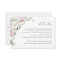 Floral Blush White Peony Greenery Details Insert