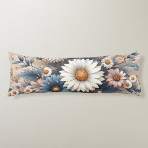 Floral Body Pillow Cosy Boho Bedroom Bliss