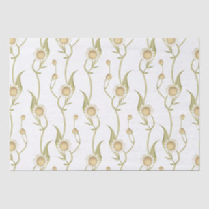 Floral Boho Daisy Chain Pattern Decopage  Tissue Paper