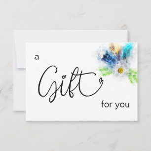 *~* Floral Boho Watercolor Crystal Heart  Feather