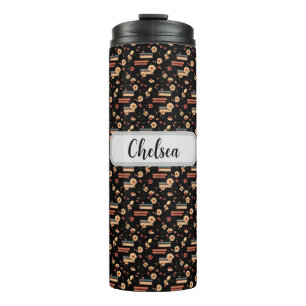 Floral Book Lover Thermal Tumbler