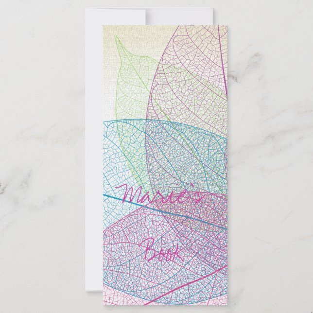 floral bookmarks (Front)