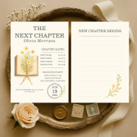Floral Books Next Chapter Begins Graduation Party