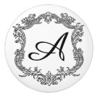 Floral Border with Monogram