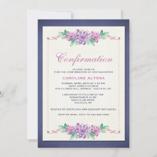 Floral Borders Invitation