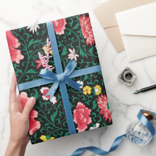 Floral botanical pattern Wrapping Paper