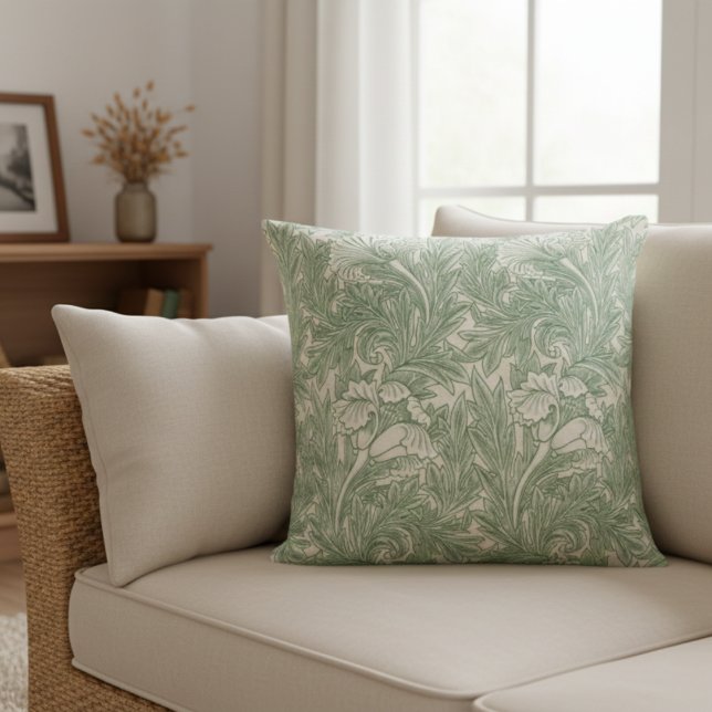 Floral Botanical Pillow William Morris Art (Creator Uploaded)