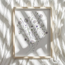 Floral Botanical Wall Art Decor
