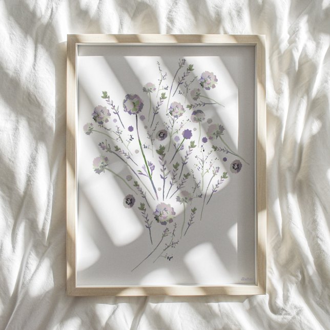 Floral Botanical Wall Art Decor (Floral Botanical Wall Art Decor from Studio Posies.)