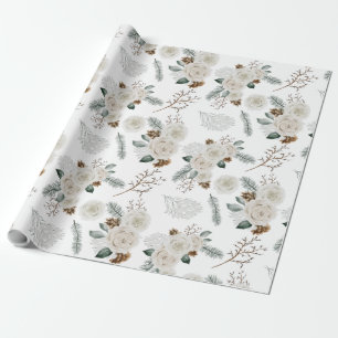 Floral Botanical Wrapping Paper
