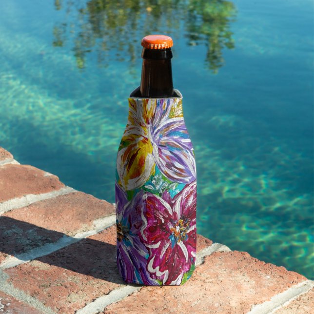 Floral Bottle Cooler (In Situ Pool)