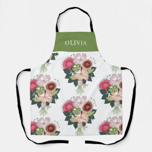 Floral Bouquet Apron