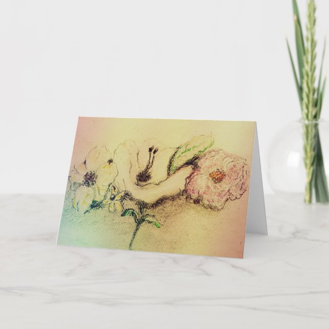Floral Bouquet Card (Front)