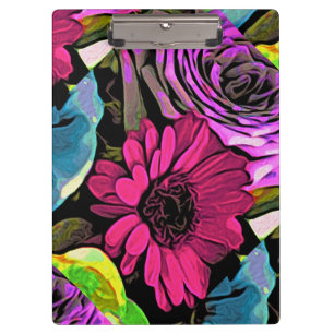Floral Bouquet Clipboard