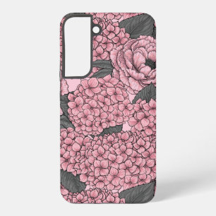 Floral bouquet in pink samsung galaxy case