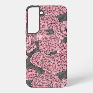 Floral bouquet in pink samsung galaxy case
