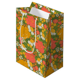Floral Bouquet Medium Gift Bag