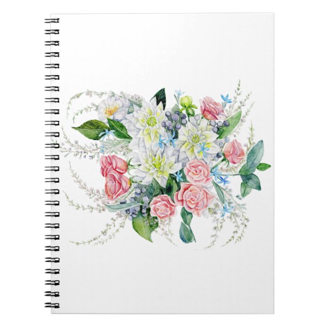 Floral Bouquet Notebook (Front)