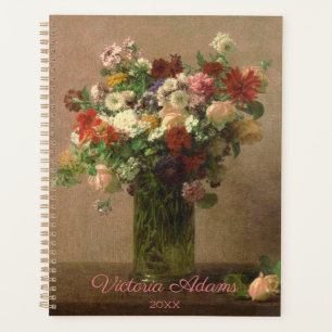 Floral Bouquet - Personalised French Fine Art Planner
