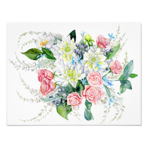 Floral Bouquet Photo Print