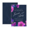 Floral Bouquet - Pink Purple - Wedding Invitation