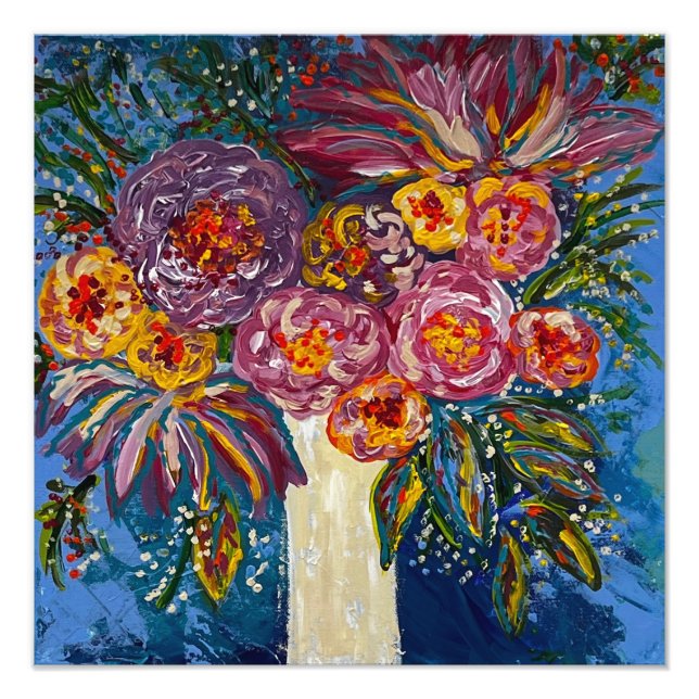 Floral Bouquet Print (Front)