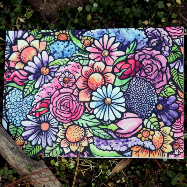 Floral Bouquet Spring Flower  Card (Creator Uploaded)