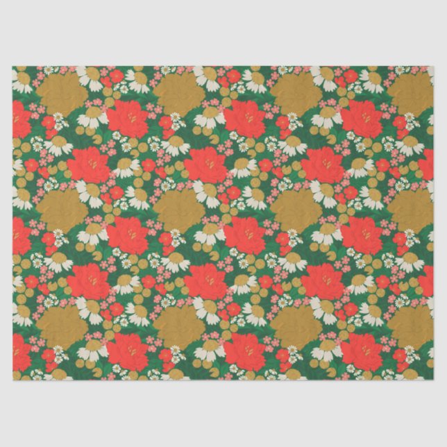 Floral Bouquet Tissue Paper (Front)